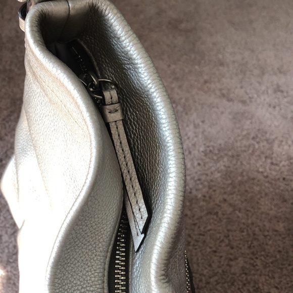 Coach pewter shoulder purse - Picture 9 of 9